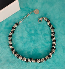 Carica l'immagine nel visualizzatore di Gallery, Bracciale Nodini Black Silver