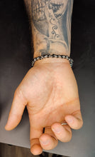 Carica l'immagine nel visualizzatore di Gallery, Bracciale Nodini Black Silver