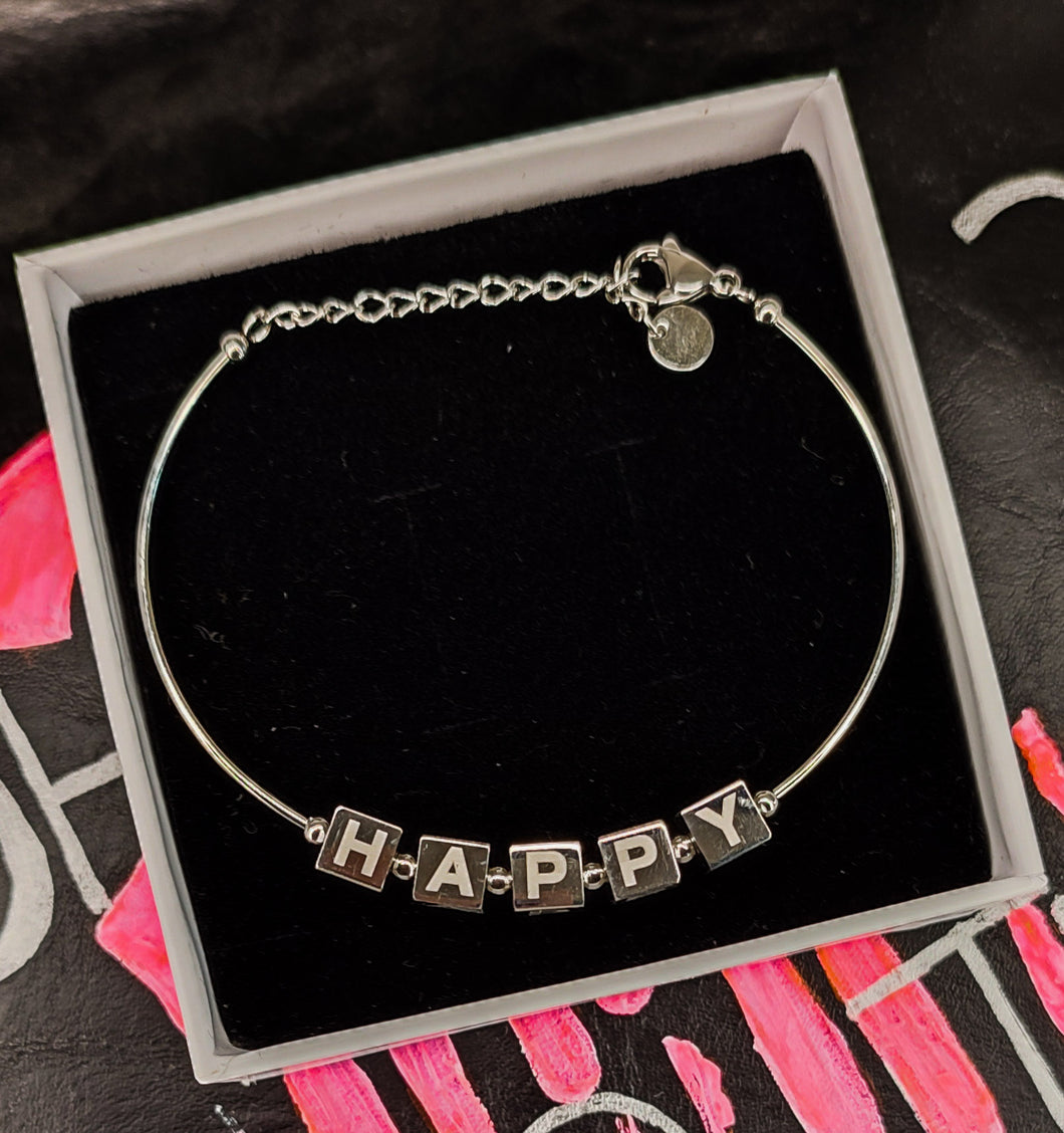 Bracciale dadini HAPPY